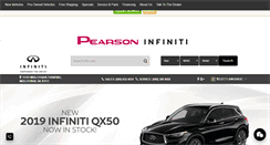 Desktop Screenshot of pearsoninfiniti.com